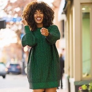 H&M OVERSIZED SWEATER DRESS